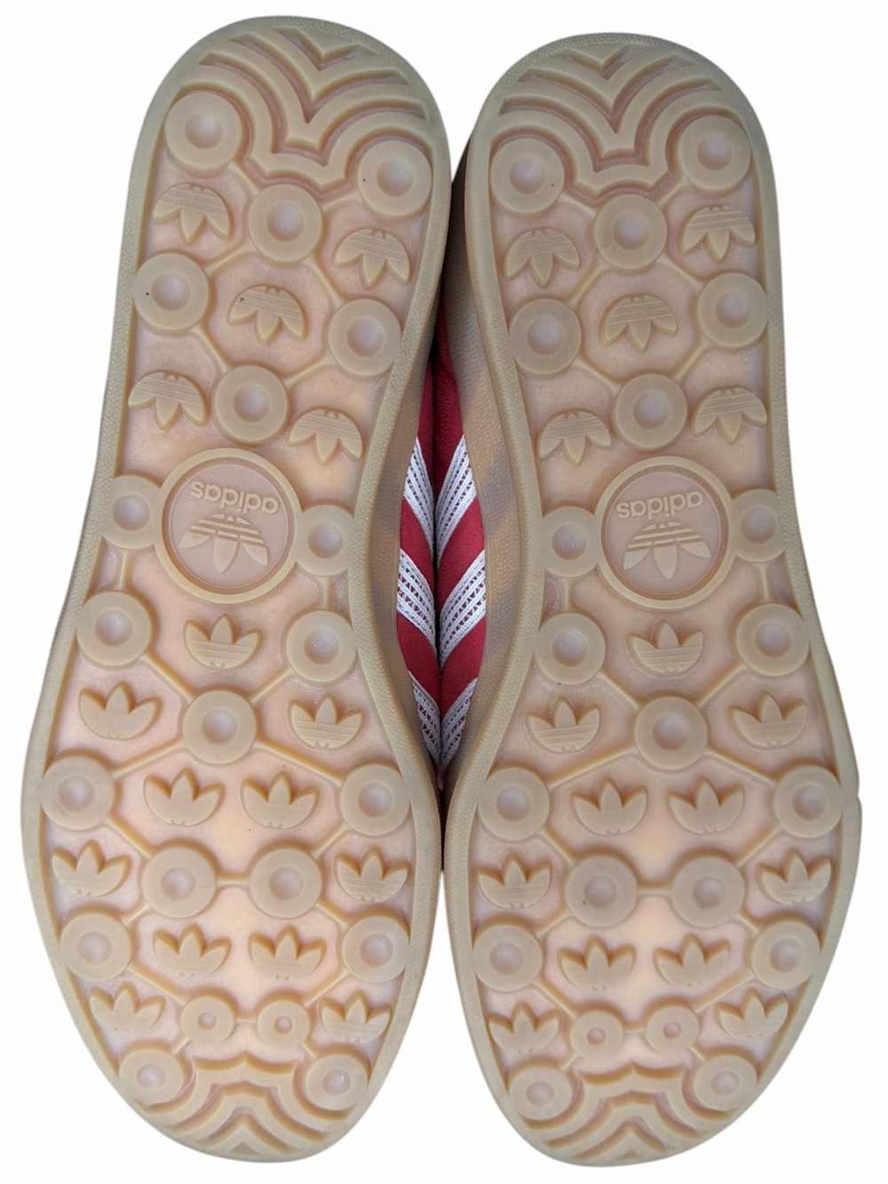 adidas Gazelle Indoor Crochet Better Scarlet White Gum Sneakers Women’s 9 - Picture 8 of 9